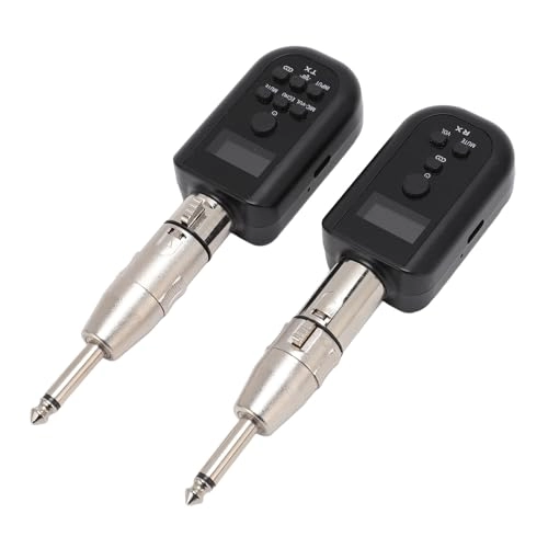 Wireless UHF XLR Transmitter and Receiver - 2.4GHz