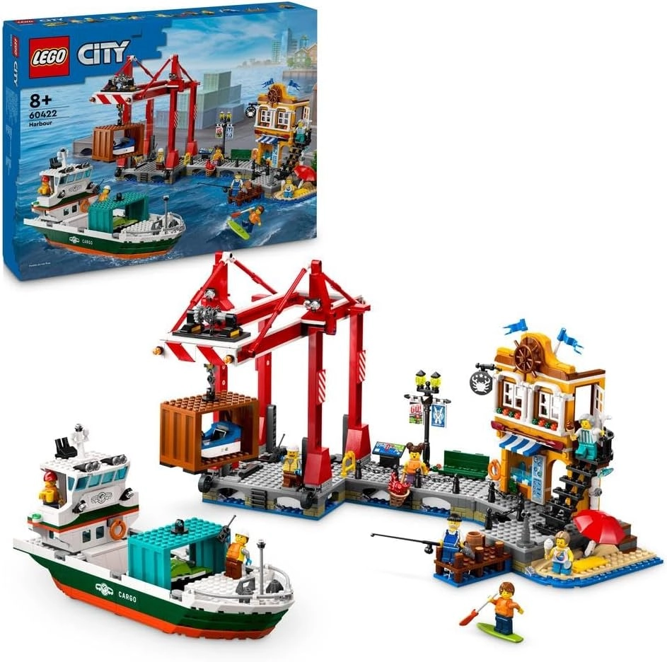LEGO City Seaside Harbour with Cargo Ship (60422)