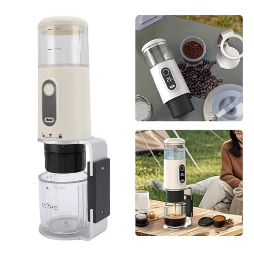 Portable Travel Coffee Maker - 80ml capsules and coffee powder