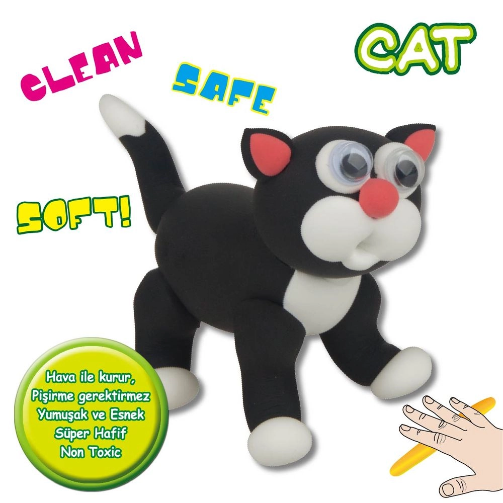 Fun 4 One Dough Kit Cat- 3+ years