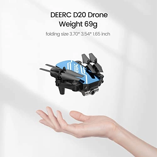 D20 Mini 720P HD FPV Camera 20min Flight Altitude Hold