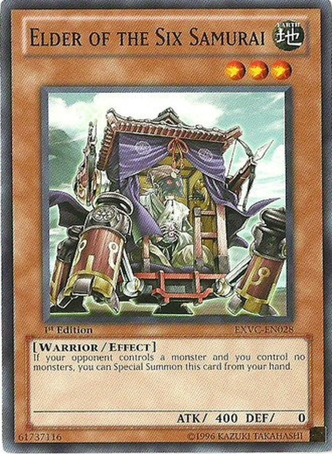 Yu-Gi-Oh! Elder of The Six Samurai EXVC-EN028