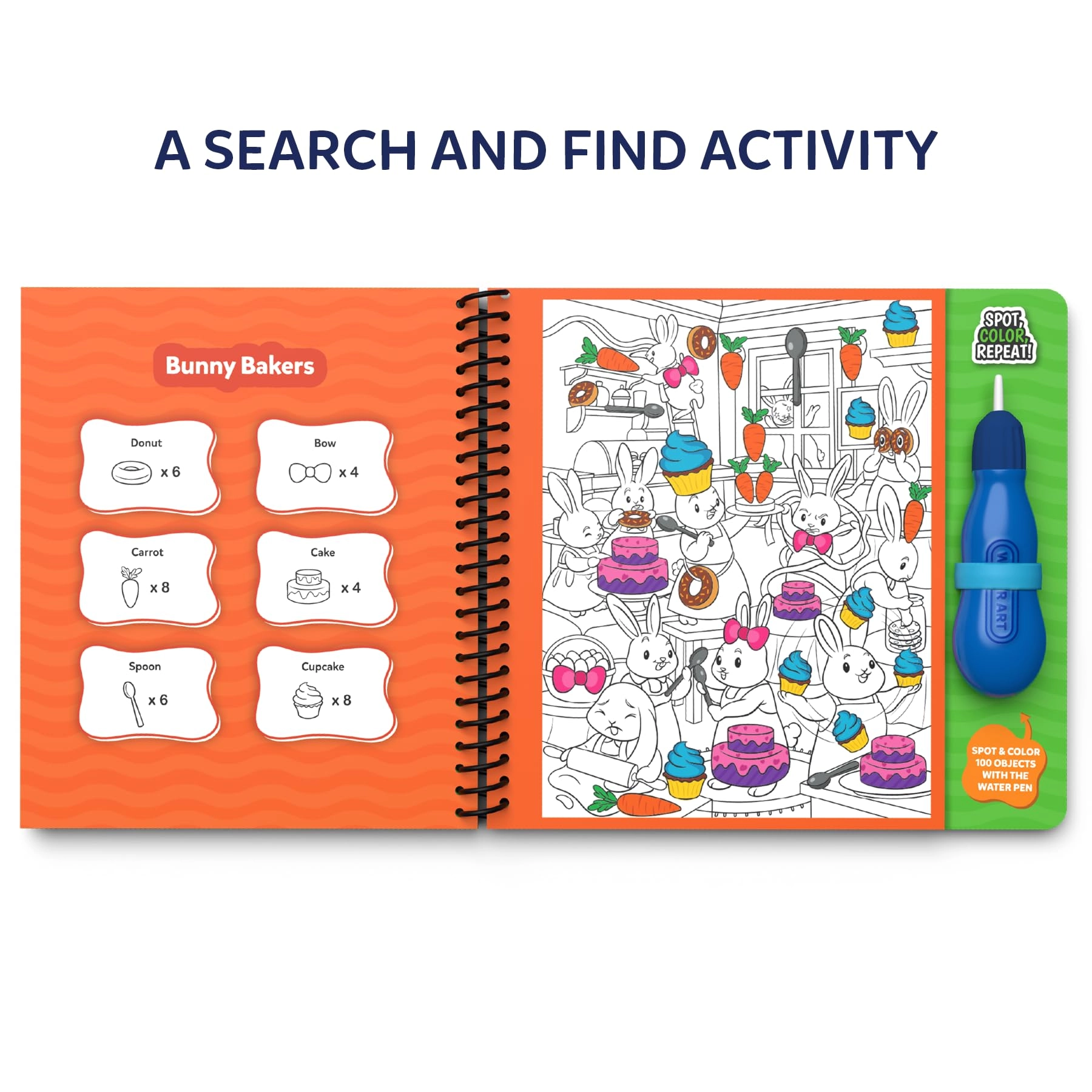 Reusable Search & Find Book - 4 to 8 years