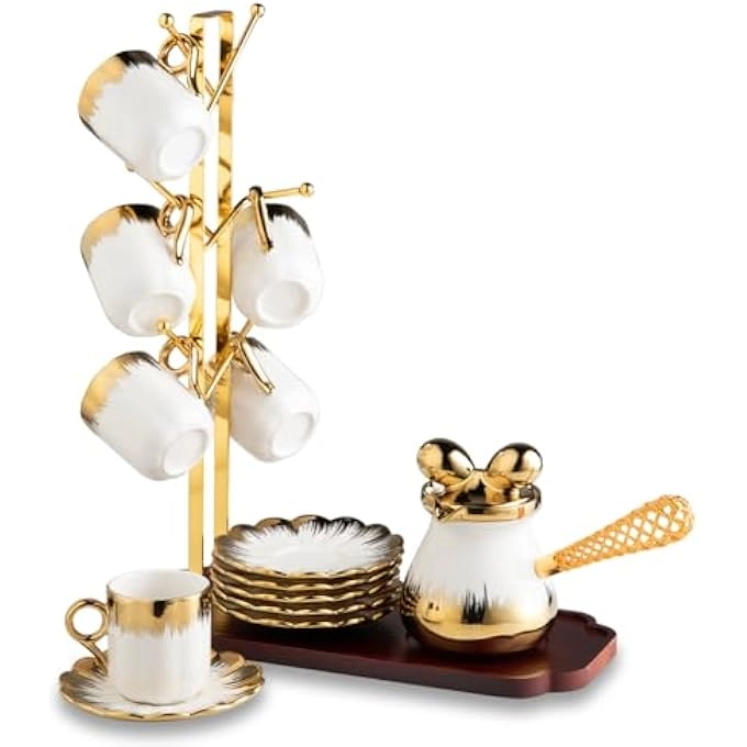 rayihni Porcelain Turkish Tea Set