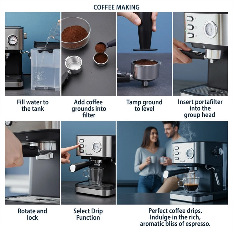 NL-COF-7073 - Milk Frother Cup Warmer