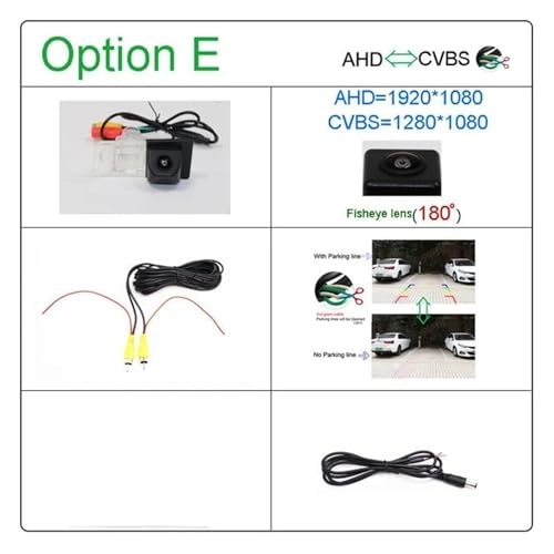 Car Rear View Camera - Night vision 1920 x 1080P