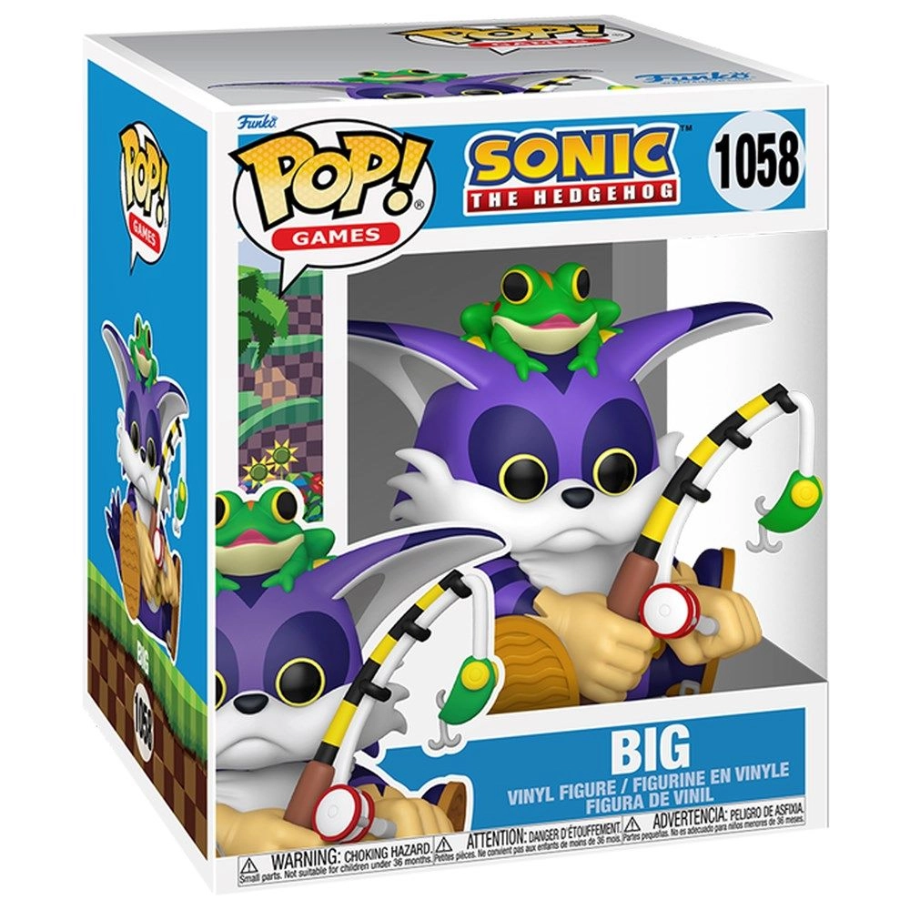 POP Super! Games: Sonic Big the Cat with Froggy