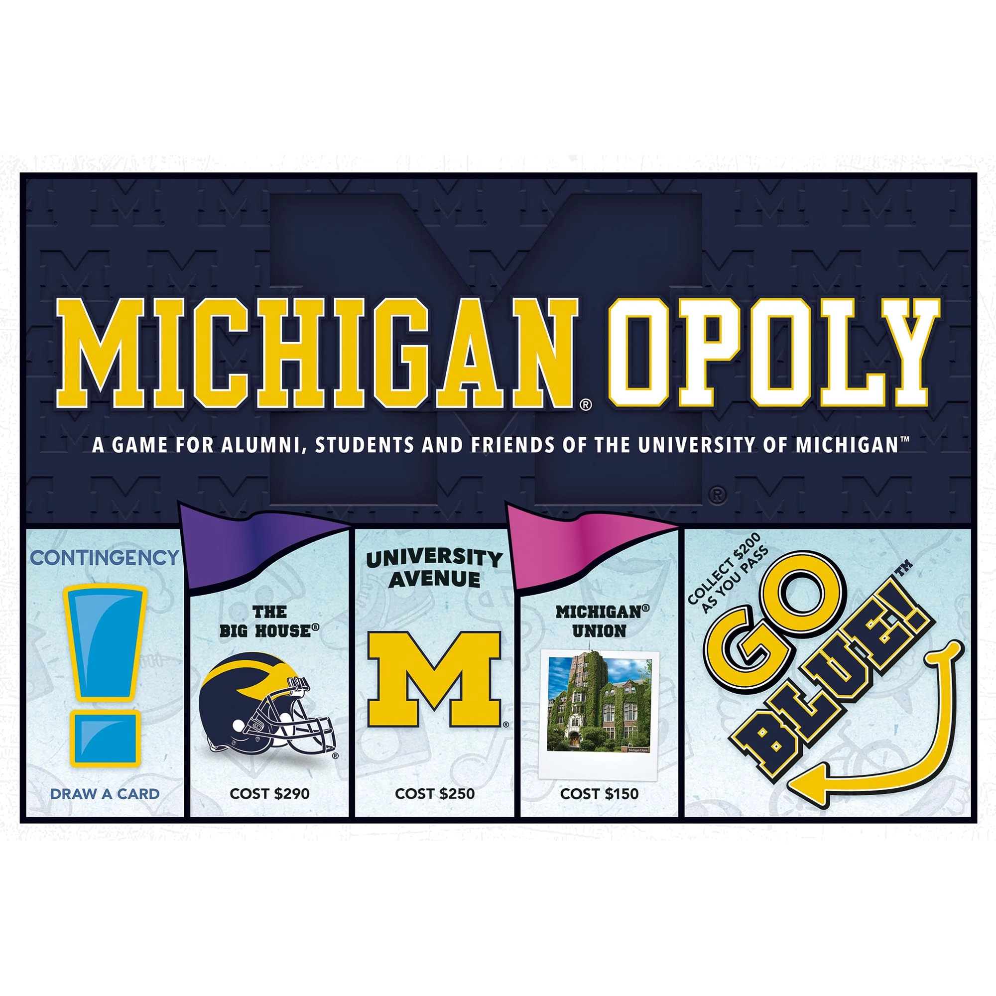 Late for the Sky Michigan-Opoly: University of Michigan Themed