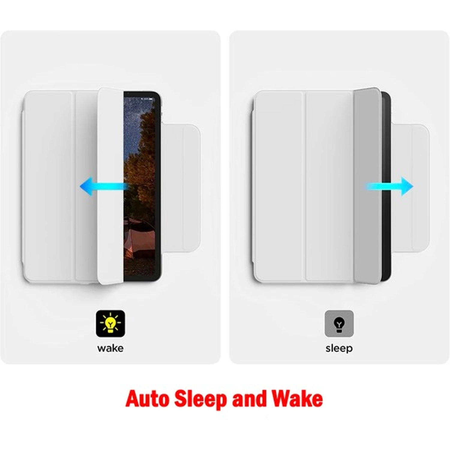 Magnetic Case for iPad 10.9-inch