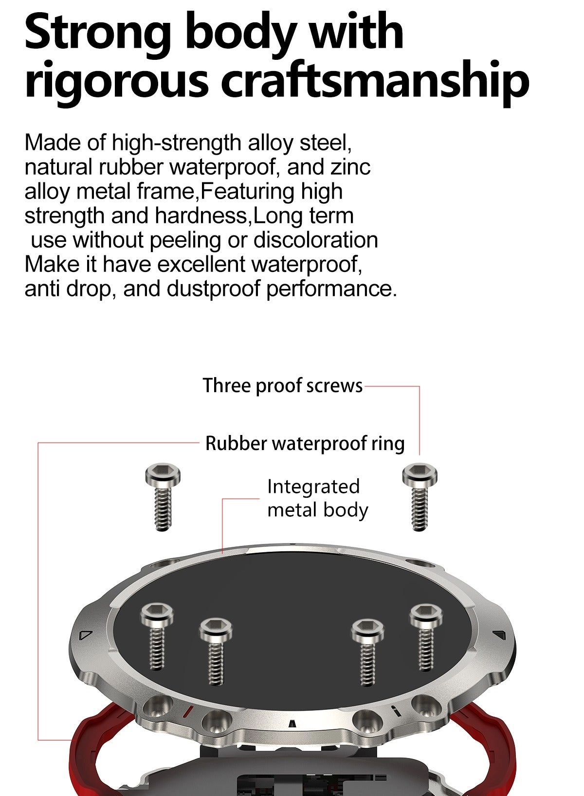 Watch 4 Sports Zinc Alloy