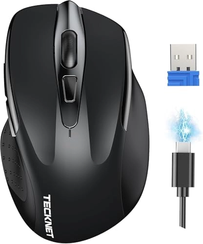 4800 DPI 6-Button Mouse - Wireless