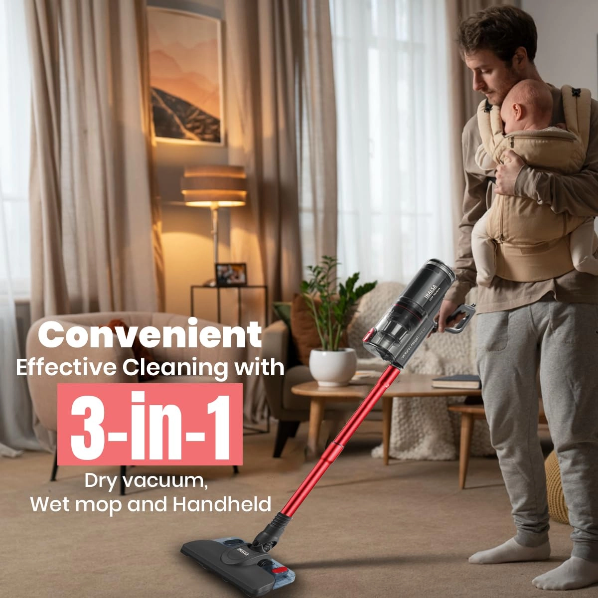Handheld Vacuum Cleaner - 900 W 18 kpa