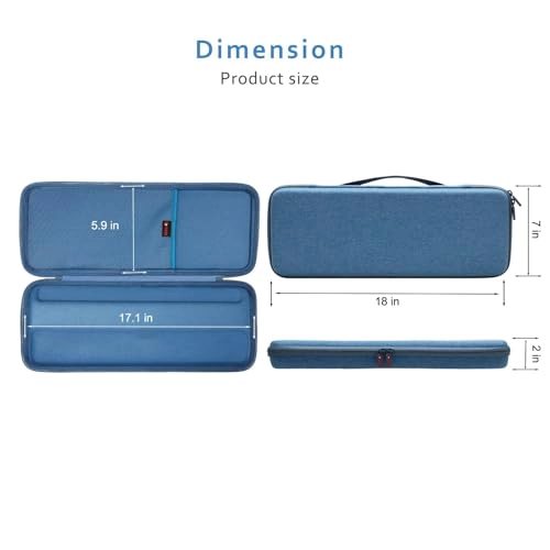 Hard Case for Logitech MX Keys/MX Keys Advanced - usb
