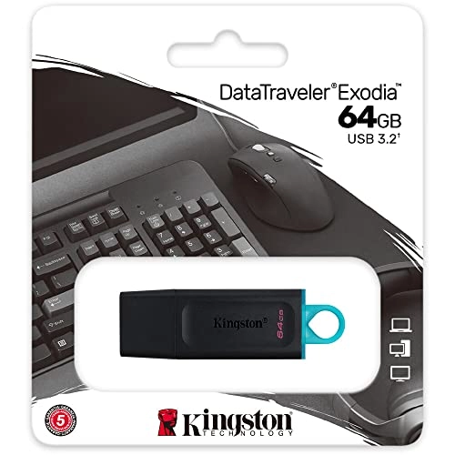 DataTraveler Exodia - USB 3.2 Gen 1 Type-A 64GB