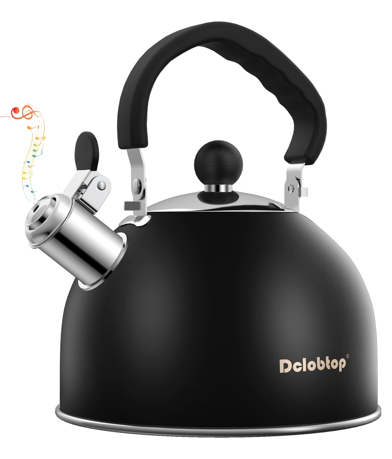 DclobTop Classic Stovetop Teapot - 2 Quarts