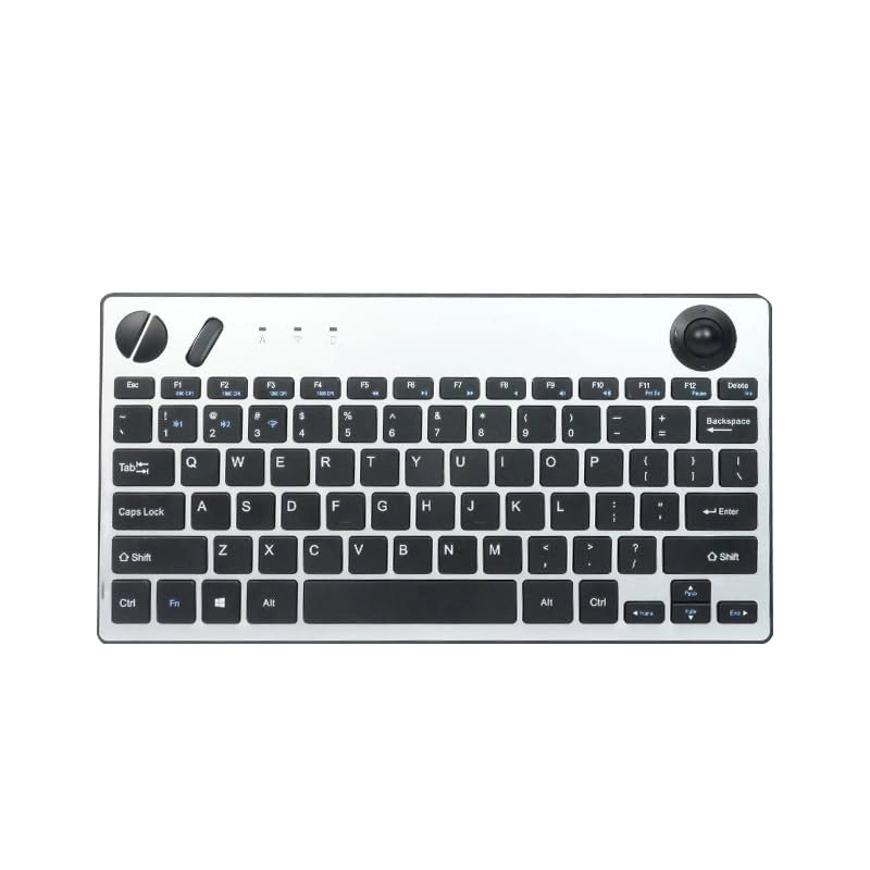 JOMAA Trackball Keyboard - Wired/Wireless