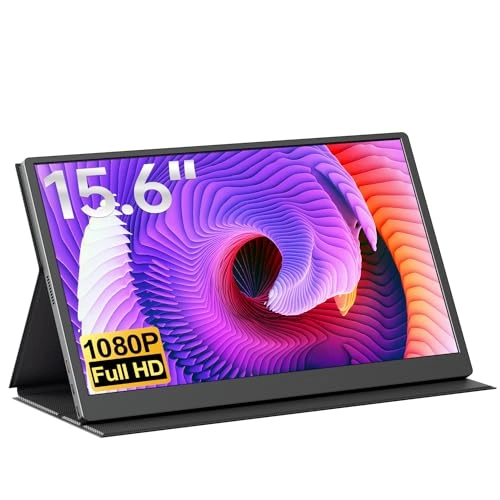 Portable Monitor - 1080P FHD 15.6 Inch