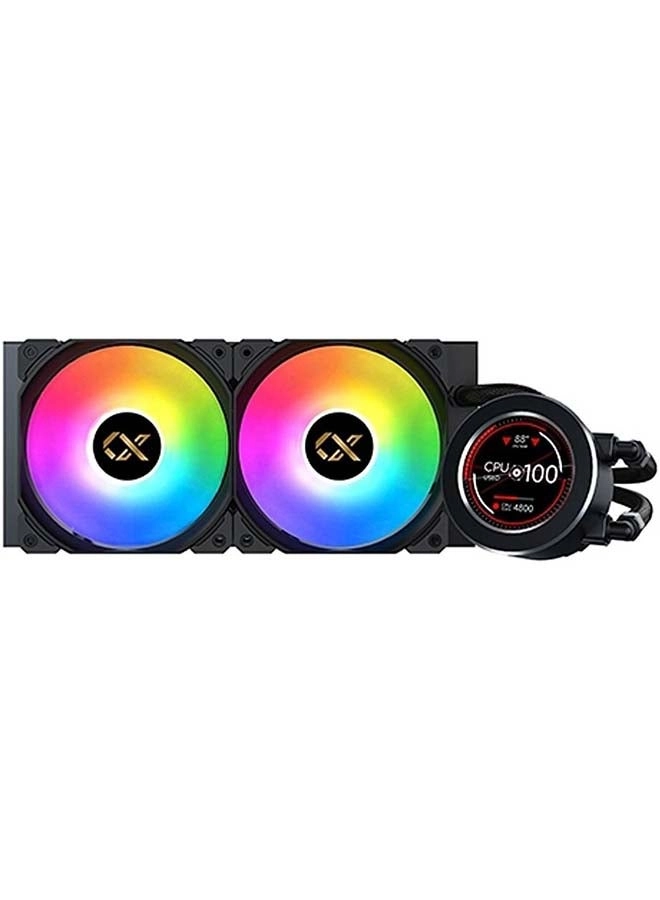 Frozr-O II 240 - 2.4" Digital LCD Pump Head 1800 Fan RPM