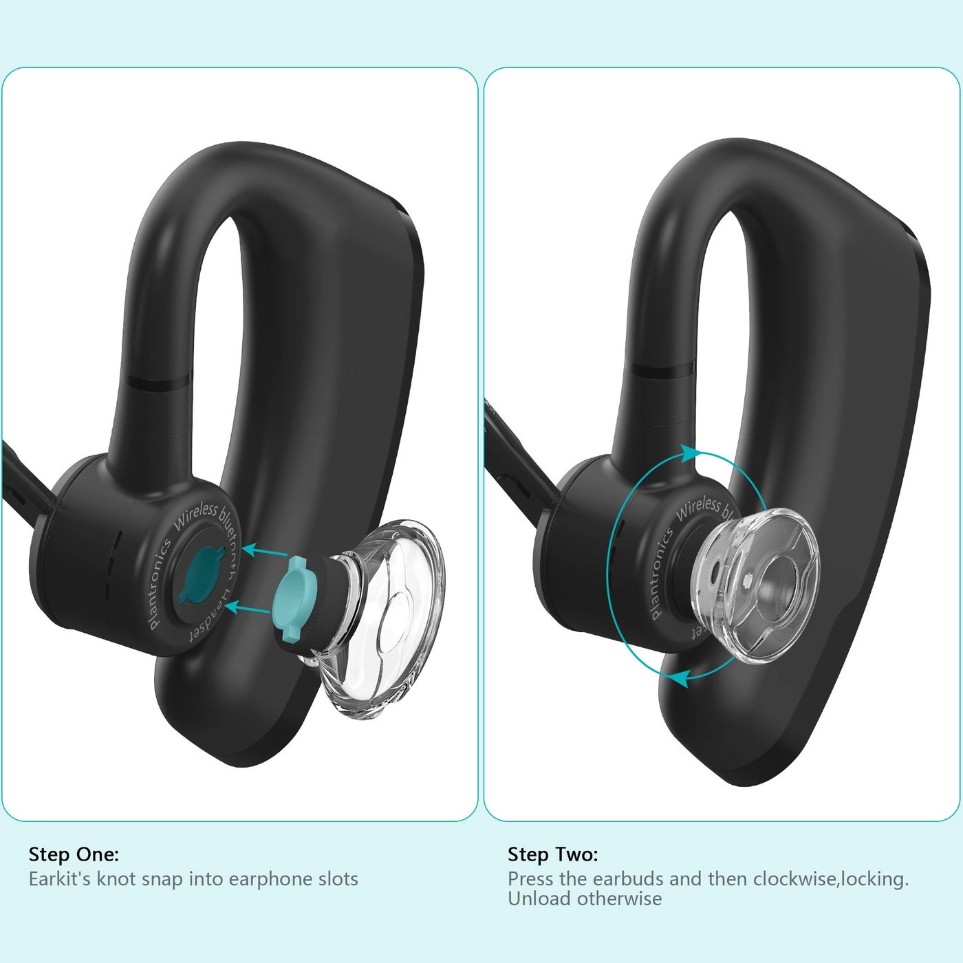 Ear Tips for Plantronics Voyager Legend, Voyager 5200, Voyager 5220, Voyager 5210 - 3X Small