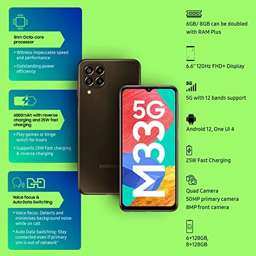 Galaxy M33 - 8GB 128GB