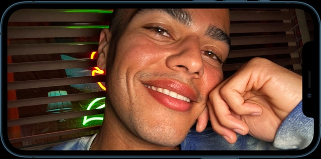 TrueDepth camera. It’s never too late to take another Night mode selfie.