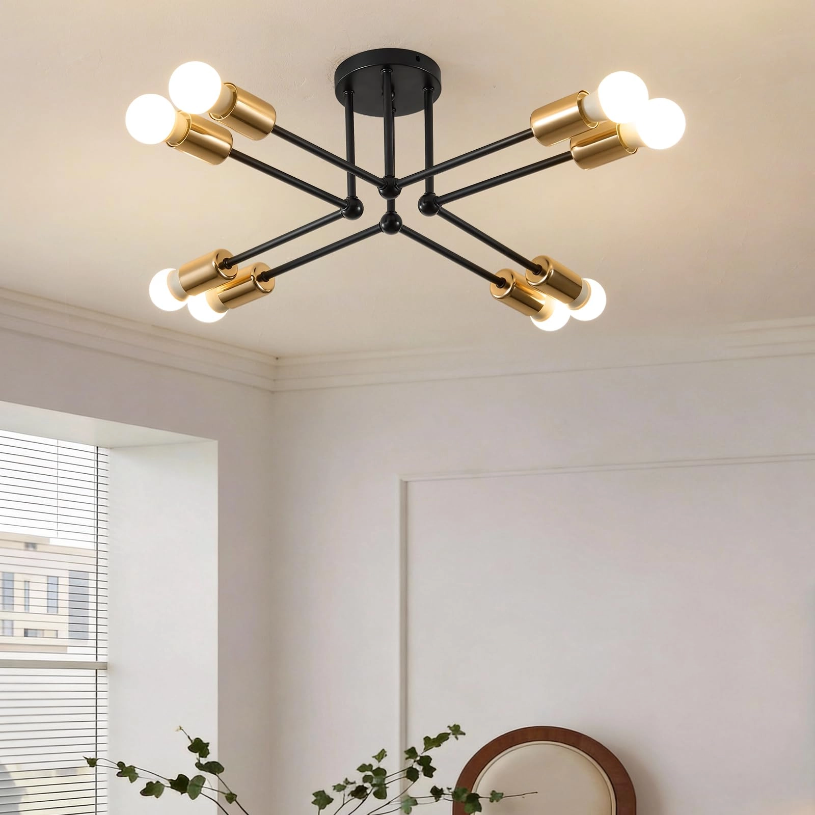 Lightess Sputnik Ceiling Light