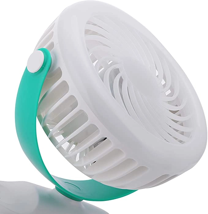Western Digital 2 In 1 Rechargeable Clip Fan - With Light 36 Pcs Led