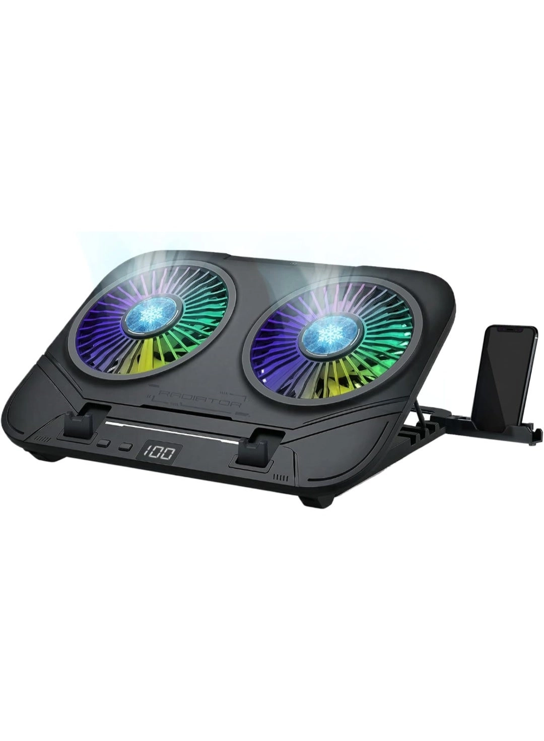 ICE COOREL Laptop Cooling Pad - 6 fans 12-18 inch