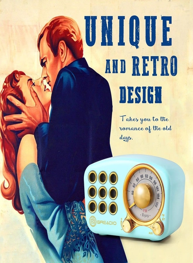 GR919B - Retro Bluetooth 5.0 Blue