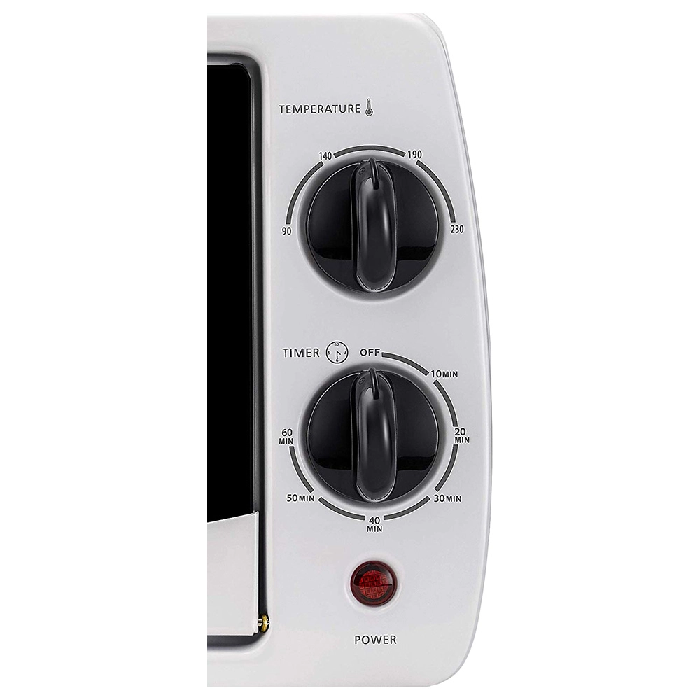 Double Glass Toaster Oven - 9L