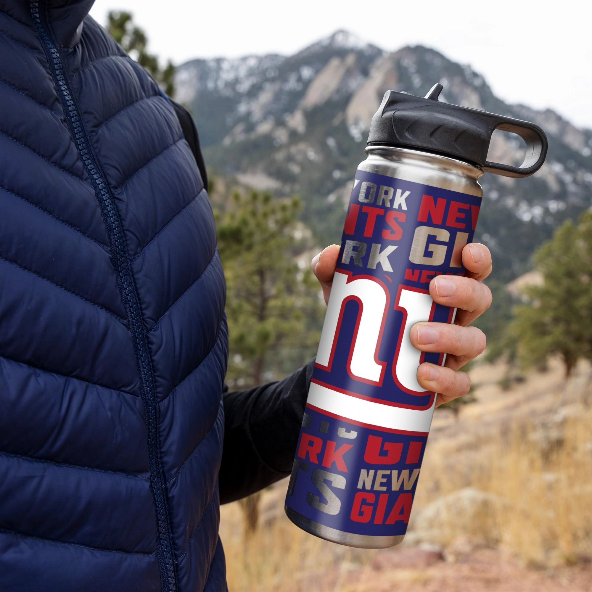 Stainless Steel NFL Football Tumbler - 650ml