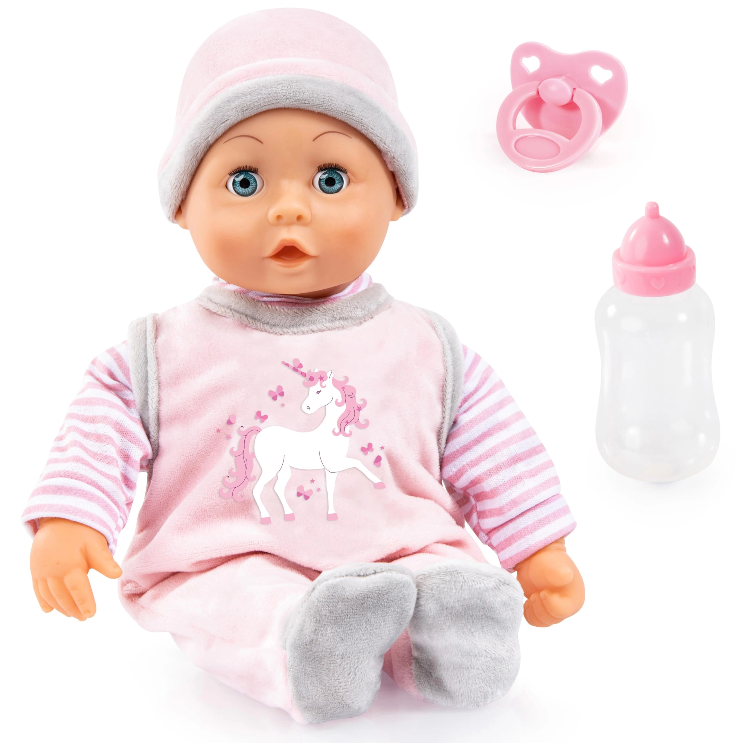 Bayer Design Anna First Words Baby Doll - 38 cm 24 sounds
