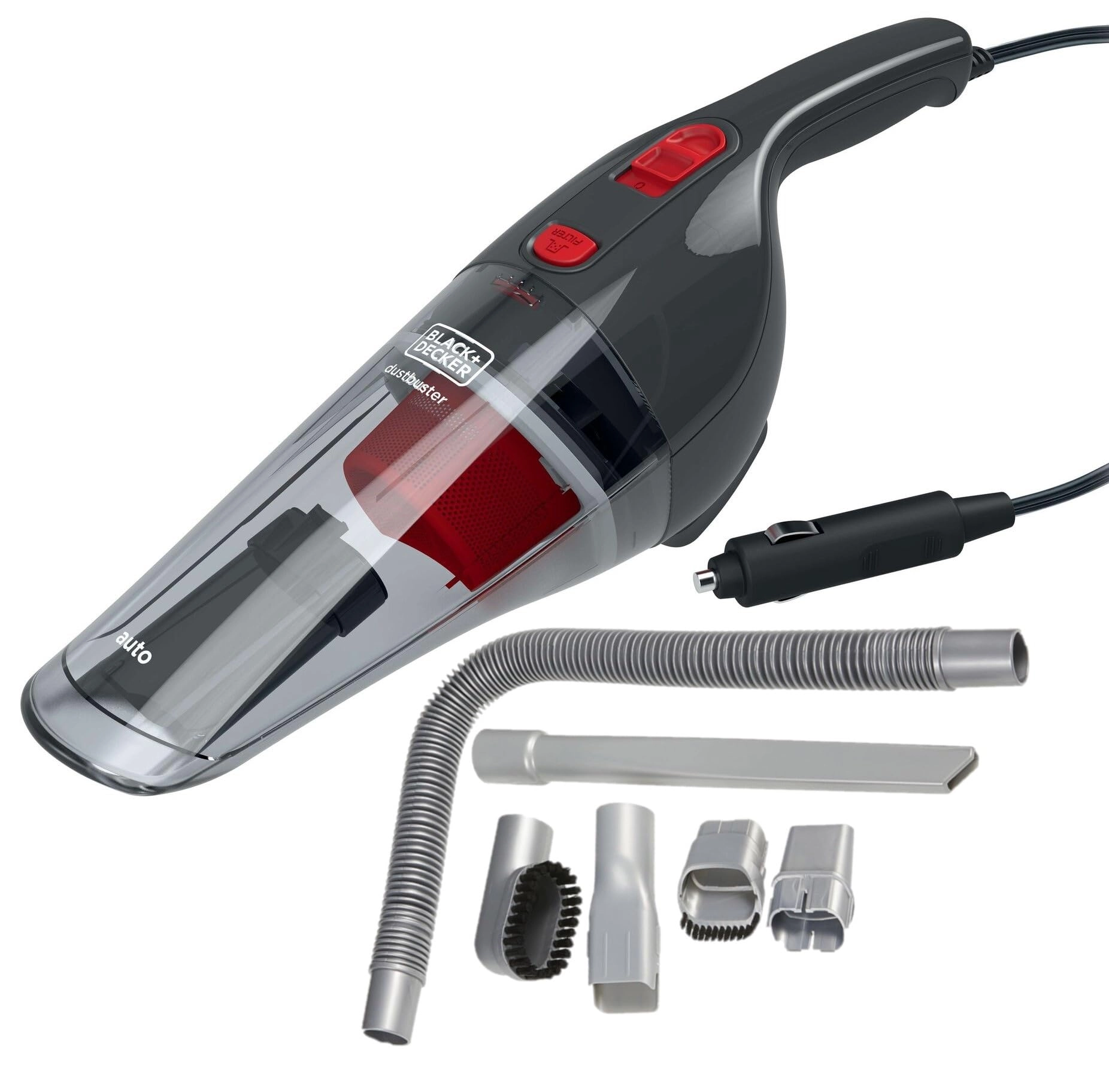 Flexi Auto Dustbuster - 12V Handheld