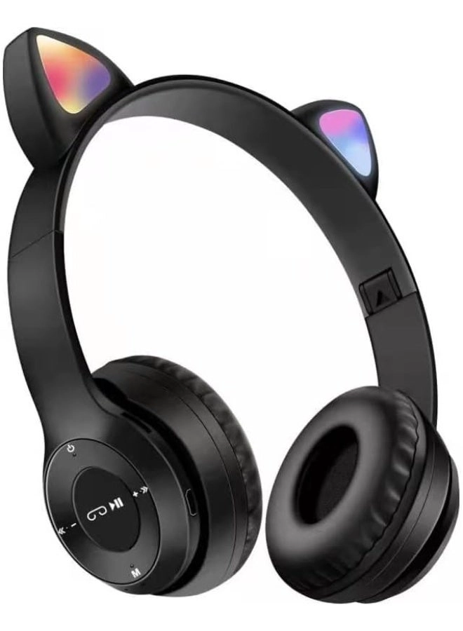 Cat Ear Cordless Headphones Wireless Headphone