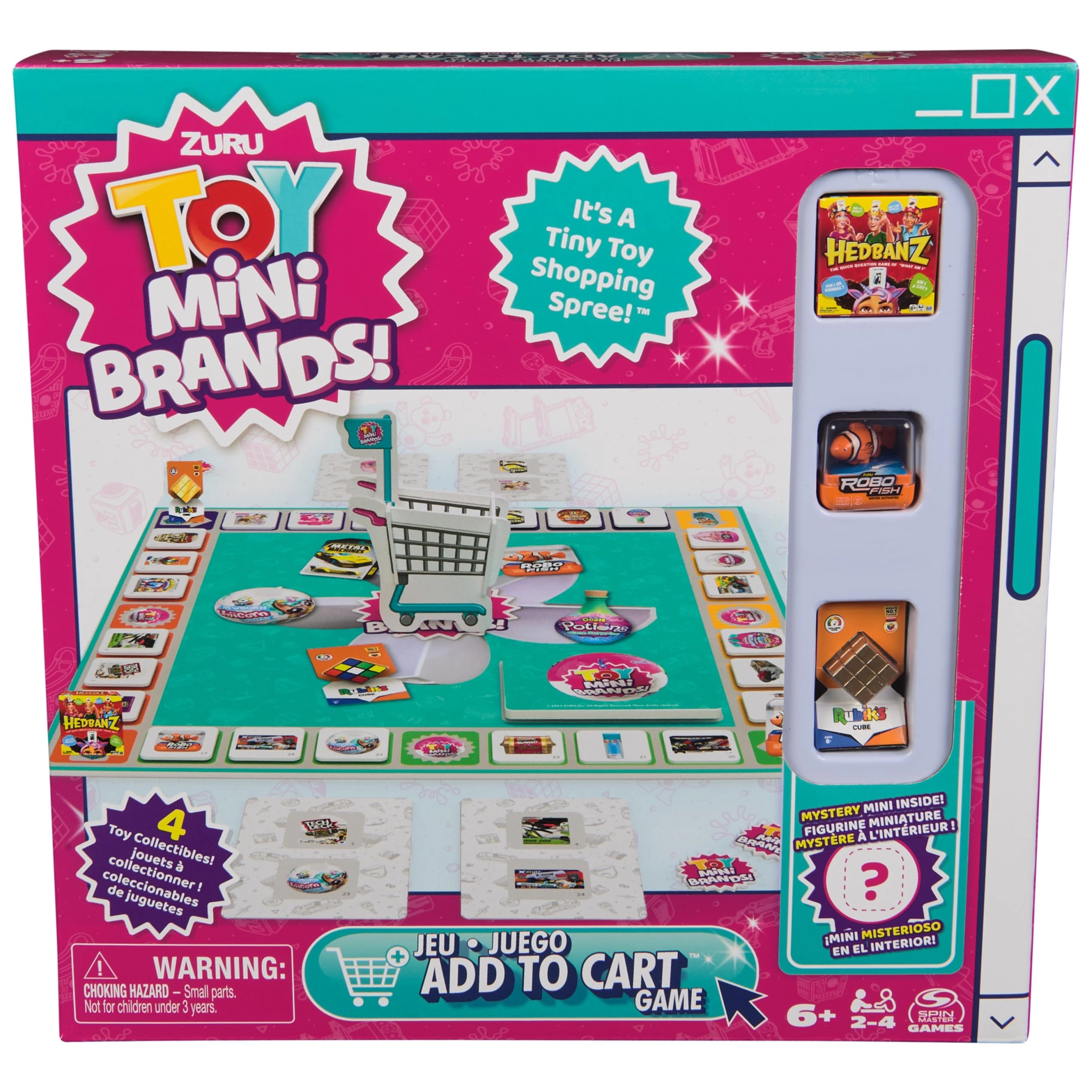SPIN MASTER GAMES Mini Brands Add to Cart - English 0 - 1 years