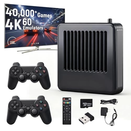 Retro Console - 39000 Giochi HDMI 4K 2 telecomandi wireless