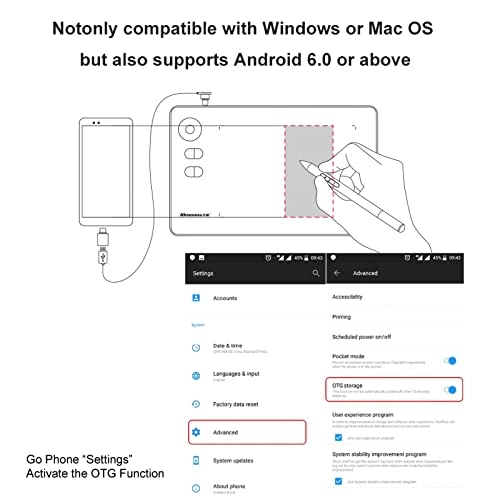 Graphic Tablet - 6x4 inch 8192 Levels