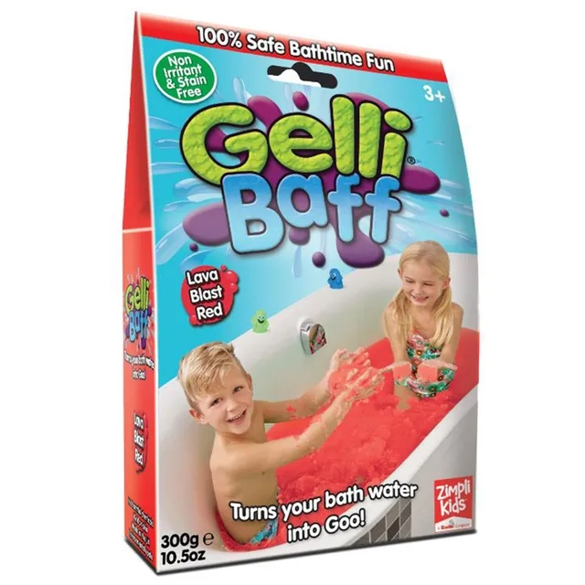 Zimpli Kids Gelli Baff Lava - 300g Red