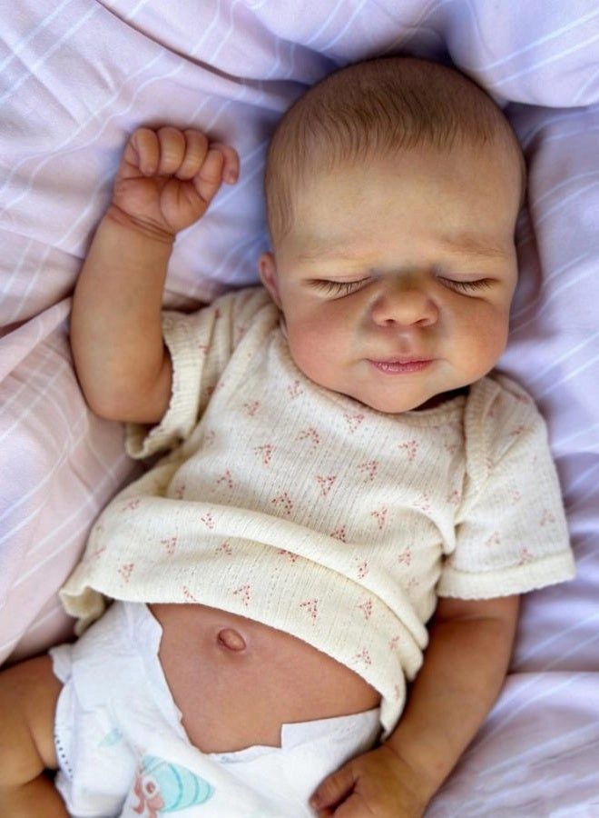 Reborn Baby Doll - 18 Inch Silicone Boy Ages 3+