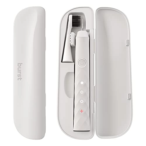 Sonic Toothbrush Travel Case - White Magnetic Closure