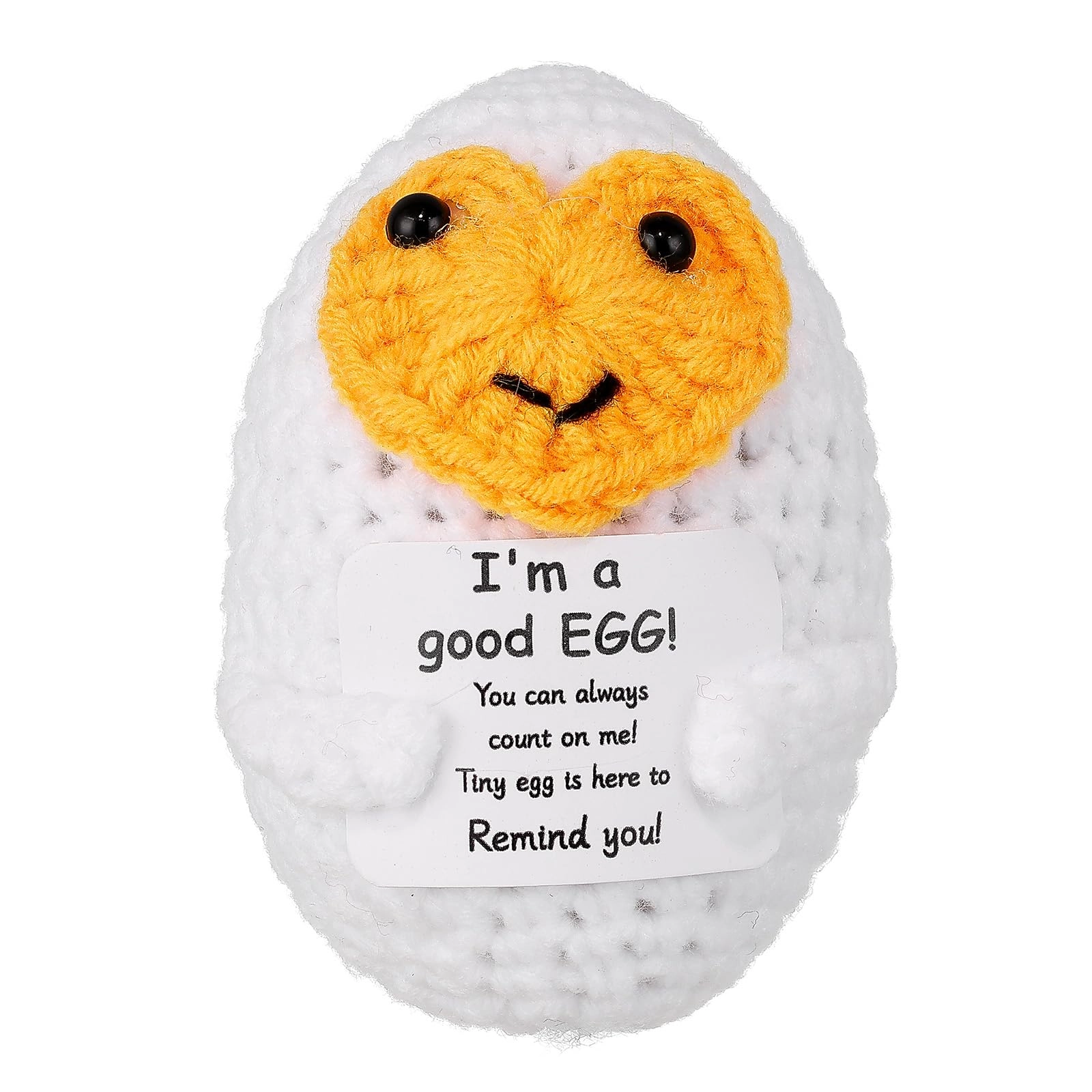 SYMPABASIC SOUFFAHOUSE Egg Good Egg 8.38 cm Crochet