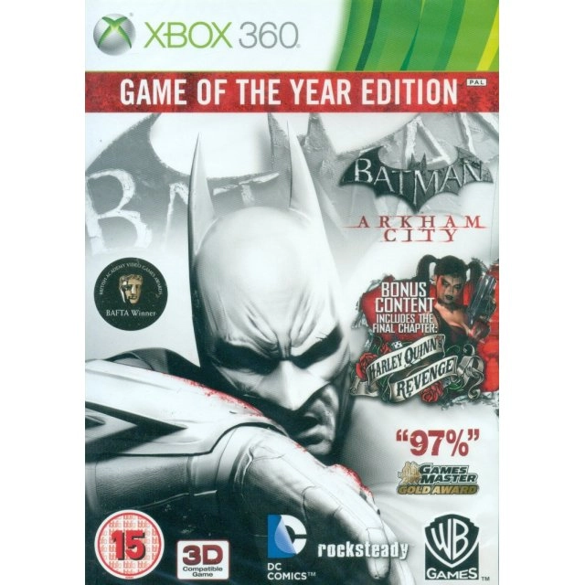 Warner Bros. Interactive Entertainment Batman Arkham City Game of the Year Edition - Xbox 360