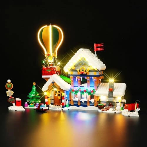 LED Light Kit - Compatible with Lego 10339 Santa's Post Office Lights Only