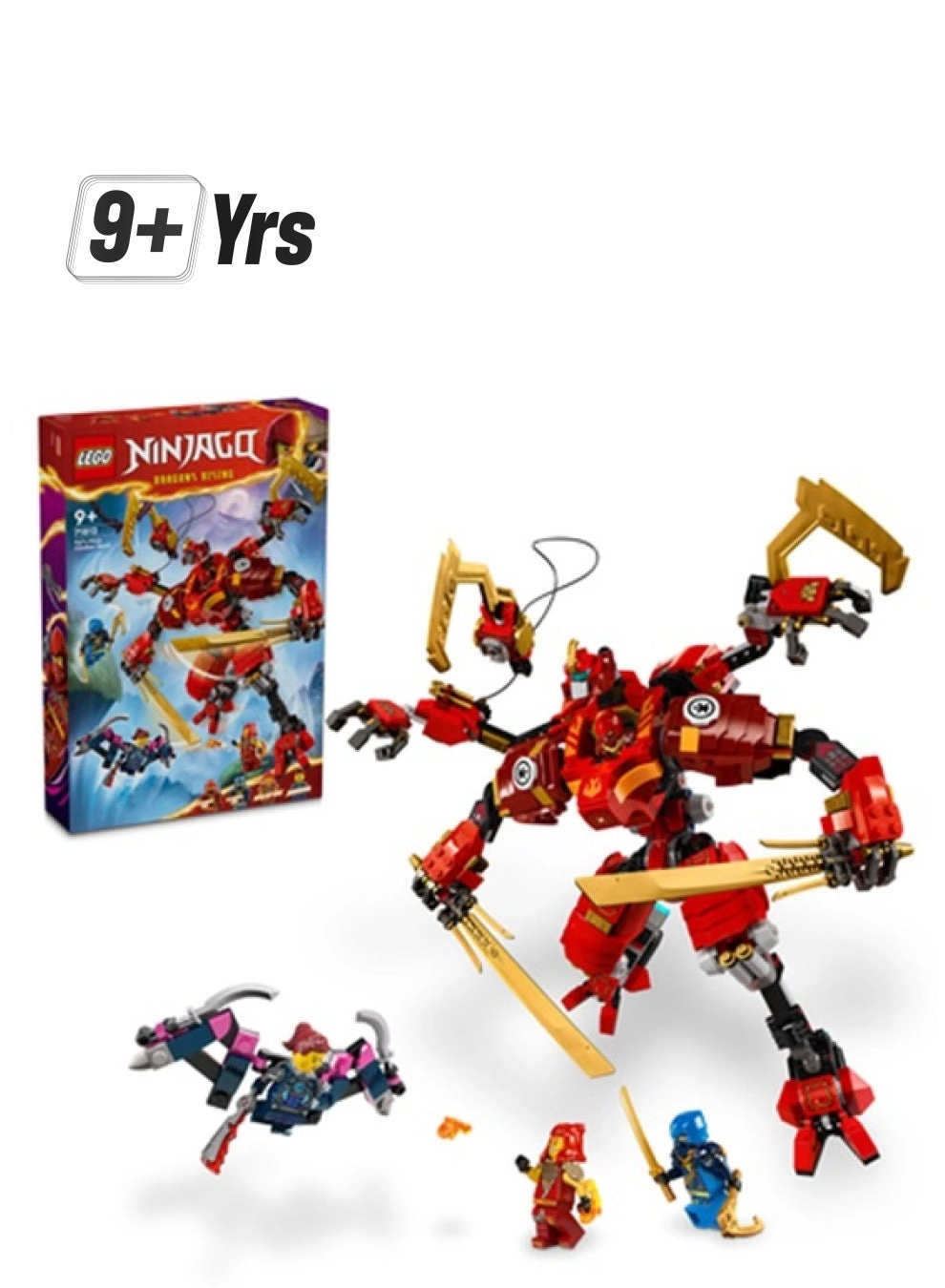LEGO NINJAGO Kai’s Ninja Climber Mech (71812)