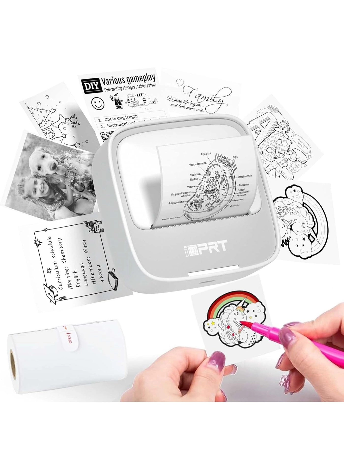 iDPRT Portable Sticker Maker Machine