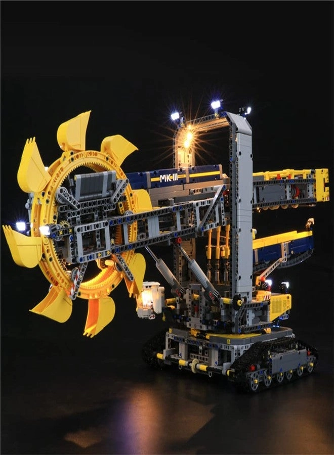 GEAMENT LED Light Kit for LEGO Bucket Wheel Excavator 42055 - Paper 1 4.5-5V