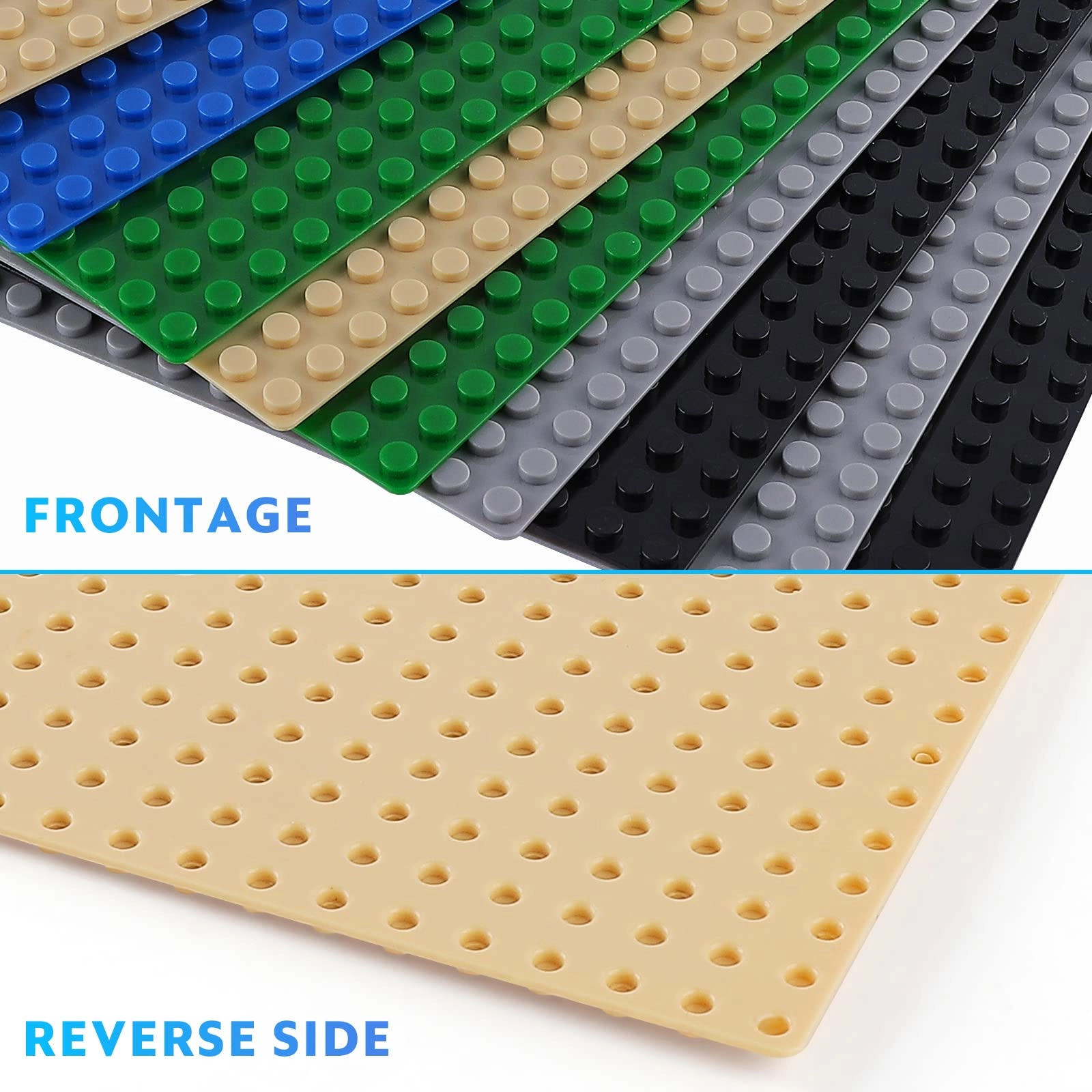 Classic Baseplates - 10 pcs
