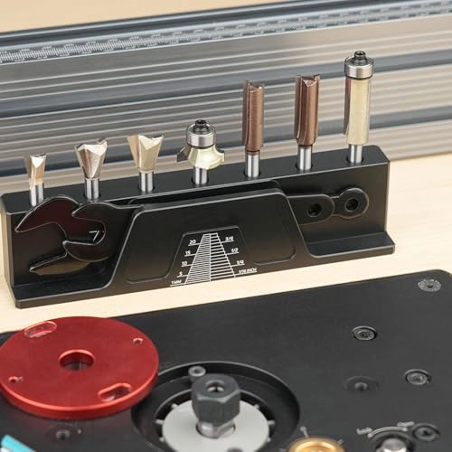 Router Bit Tray - 6.8mm 1/4in 1