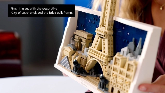Architecture Paris – City of Love (21064) - Home Decor 3D Wall Art