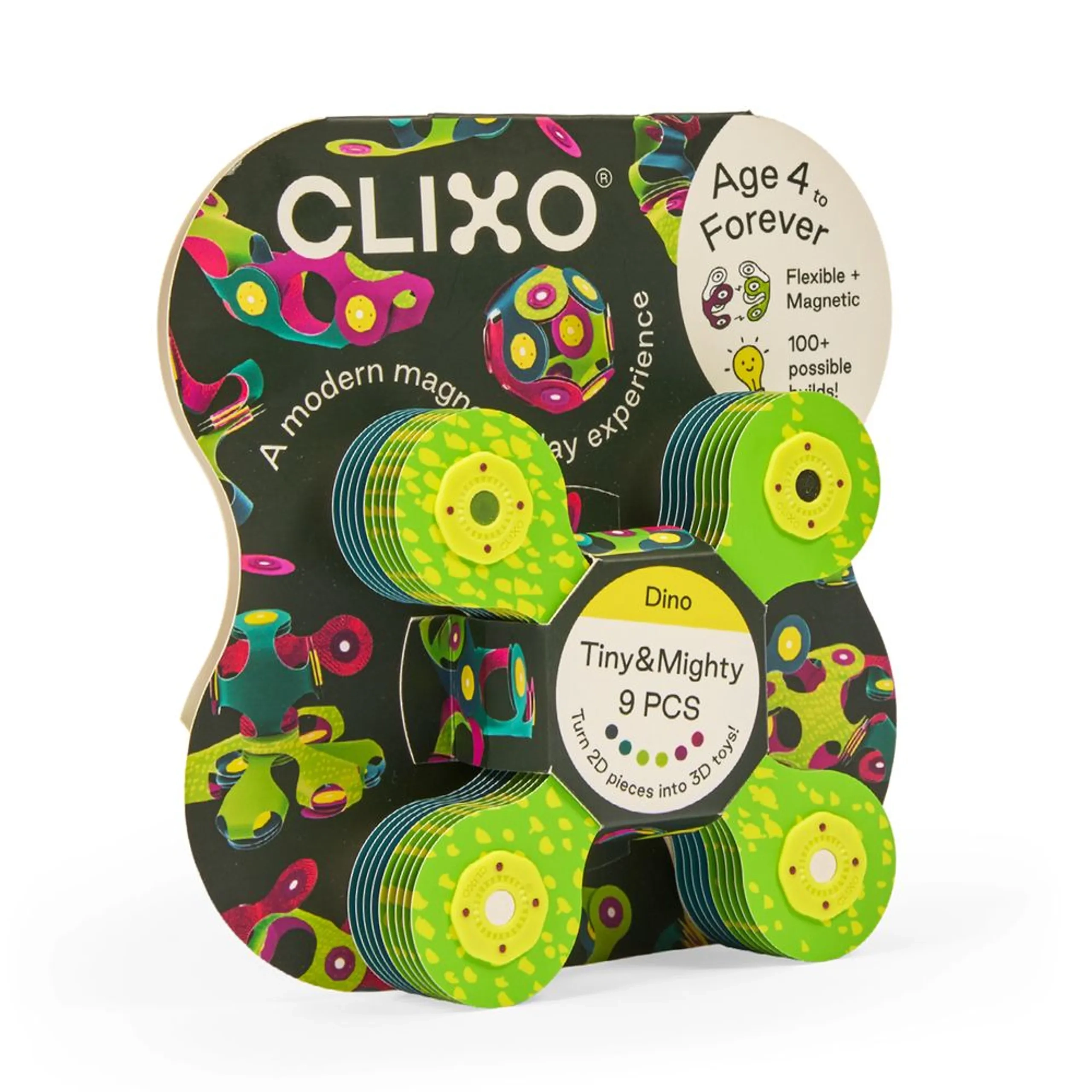 Clixo Tiny & Mighty - Dino 9 pcs